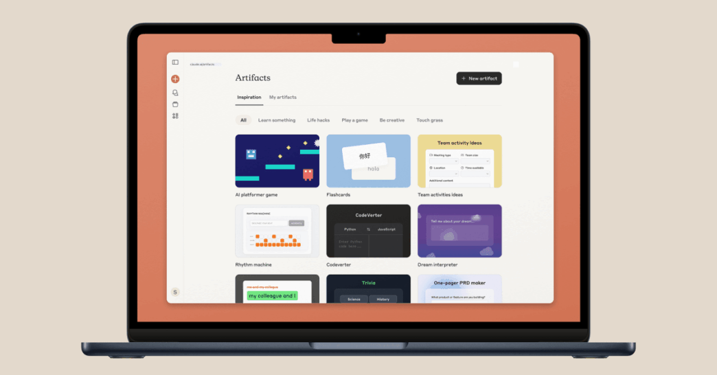 Anthropic Enables App Creation Directly Through Its Claude AI Chatbot
