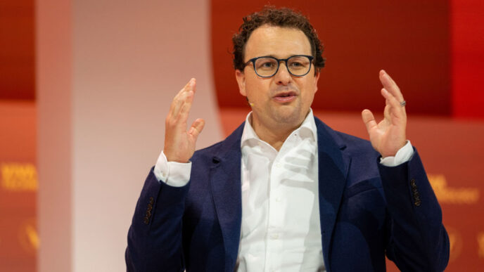 Dario Amodei, co-founder and chief executive officer of Anthropi.