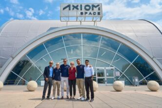 Astronauts arrive for AX-4 onboarding