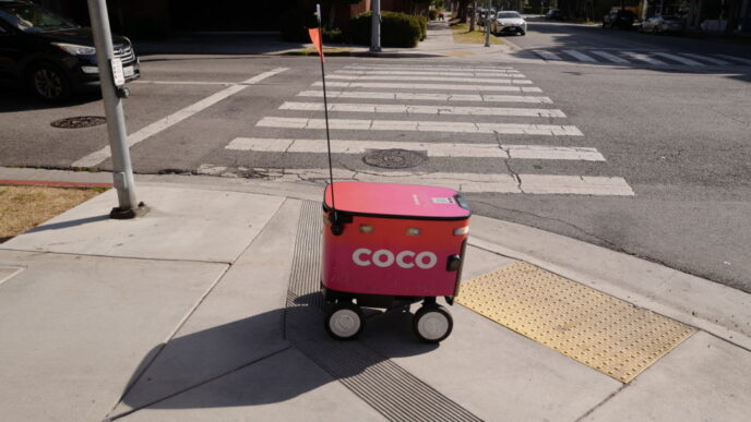 Coco Robotics, robots, delivery robots