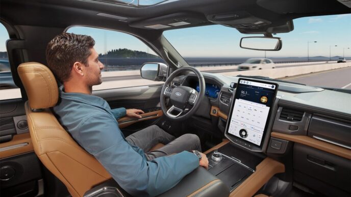 Ford BlueCruise hands-free driver assistance system
