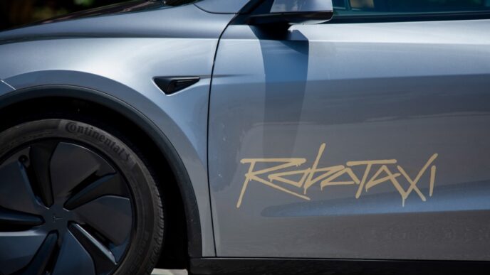 Federal Safety Regulators Take Notice of Tesla’s Robotaxis