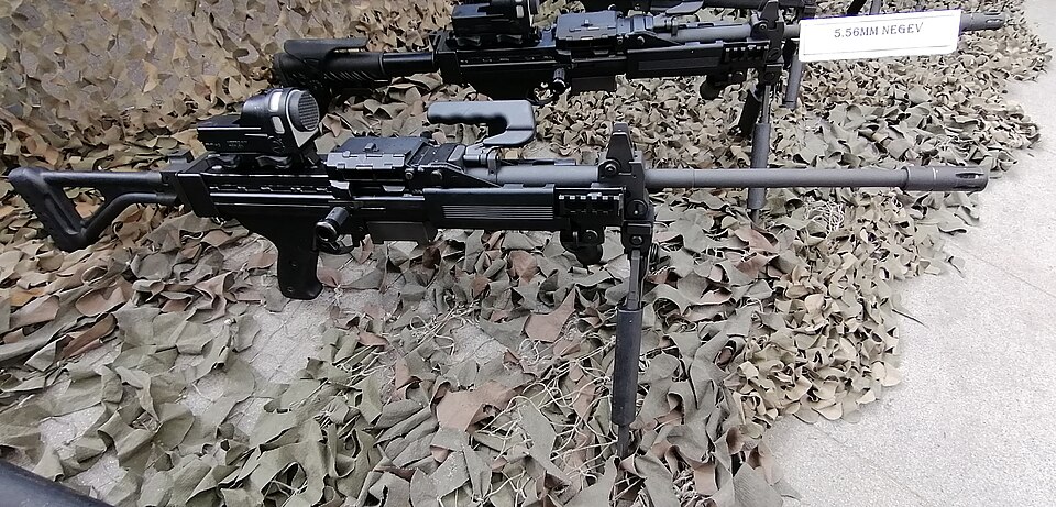 Negev light machine gun