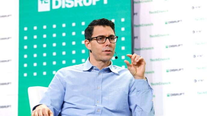 Rivian CEO RJ Scaringe at TechCrunch Disrupt 2022