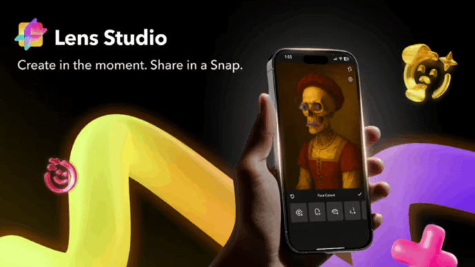 Snap Introduces Lens Studio iOS and Web Applications for AI-Powered AR Lens Creation with User-Friendly Tools