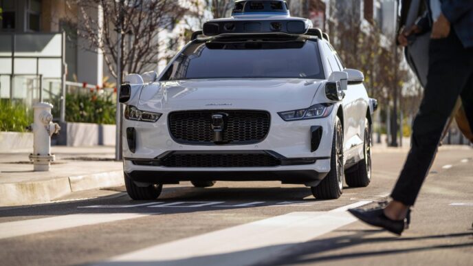 Waymo jaguar ipace autonomous vehicle