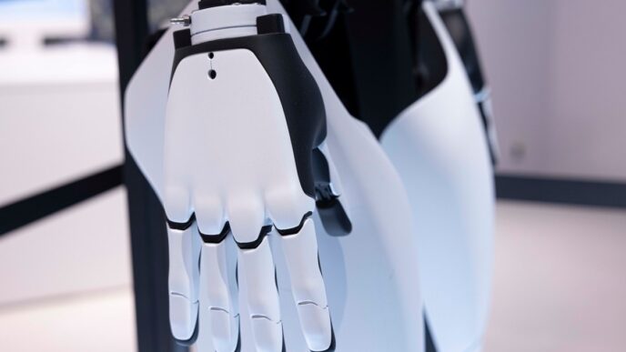 Tesla Optimus humanoid robot hand