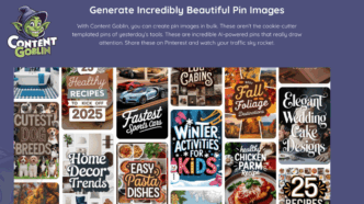 Top Pinterest AI Pin Creator: Content Goblin Sets New Standards for Stunning Pins