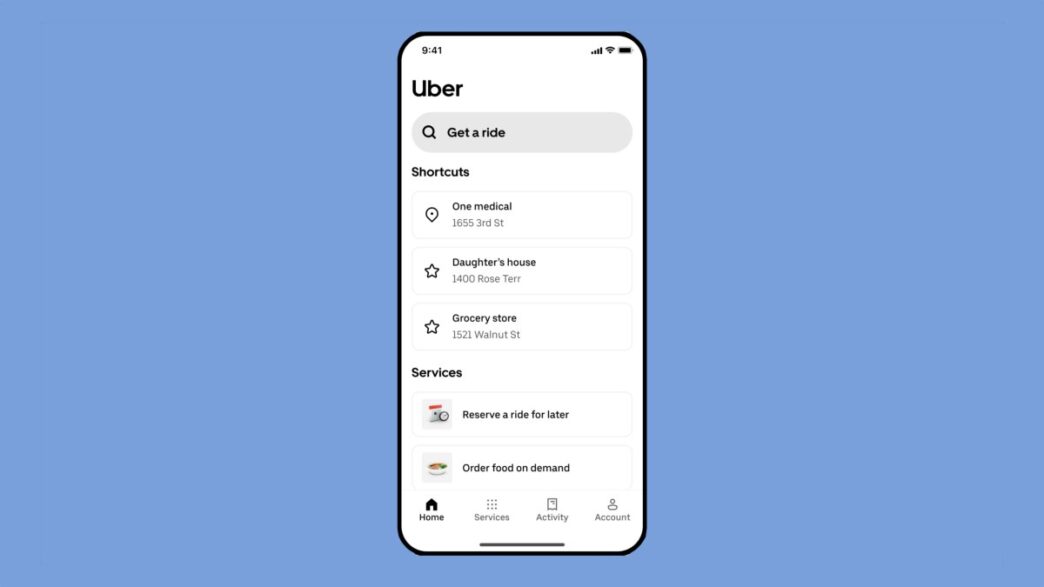 Uber senior feat