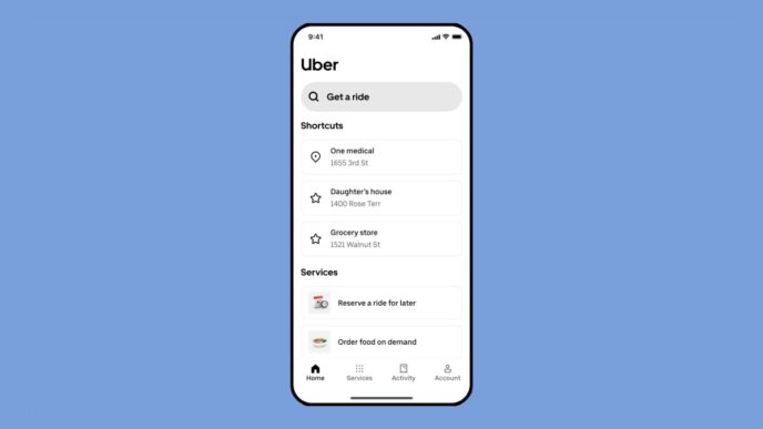 Uber senior feat
