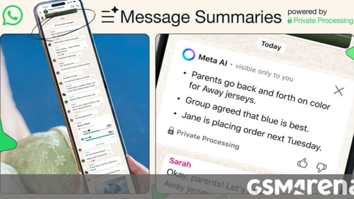 WhatsApp Introduces AI-Powered Unread Message Summarization