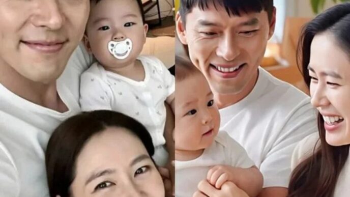 Agencies of Son Ye Jin and Hyun Bin Address AI-Created Family Photo Going Viral Online