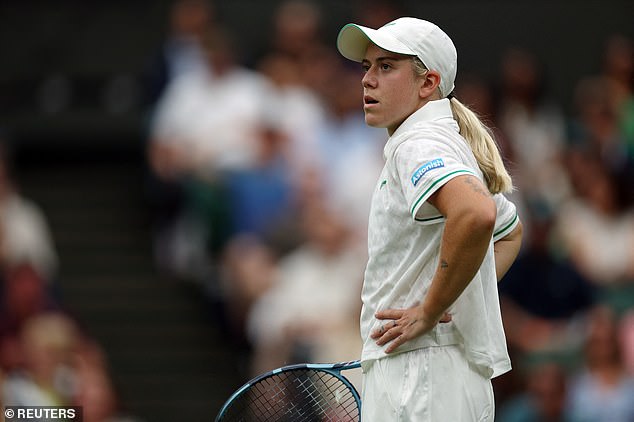 Britain's Kartal went on to save the game point and then break her Russian opponent