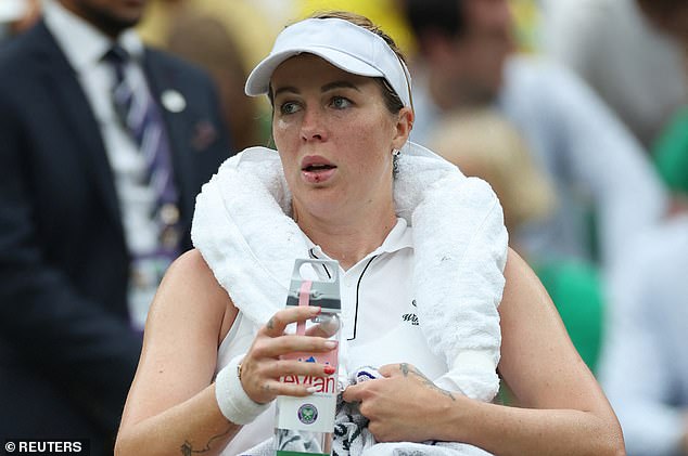 The former French Open finalist appear to allege a pro-British bias from the line judging