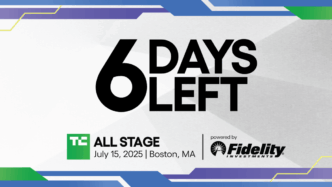TechCrunch All Stage 2025 6 days left