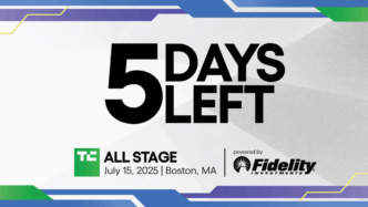 TechCrunch All Stage 5 days left