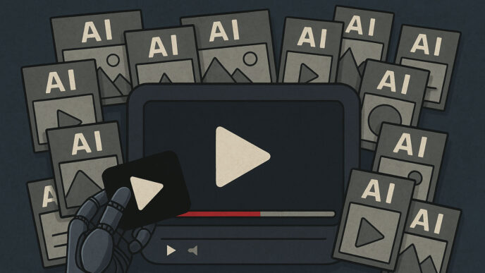 YouTube Set to Crack Down on “AI Slop” with Monetization Policy Update