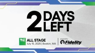 TechCrunch All Stage 2 days left
