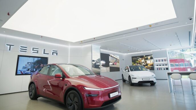 Tesla India store