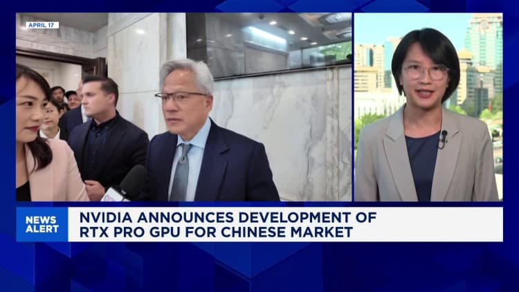 Nvidia CEO Jensen Huang calls Huawei a formidable competitor