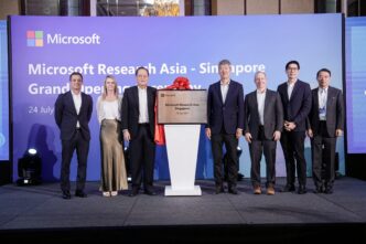 Microsoft Research Asia Opens Singapore Facility to Boost AI Innovation, Industry Transformation, and Talent Growth