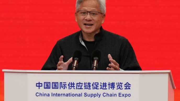 Nvidia CEO Praises China’s AI at Beijing Expo as a Catalyst for Progress