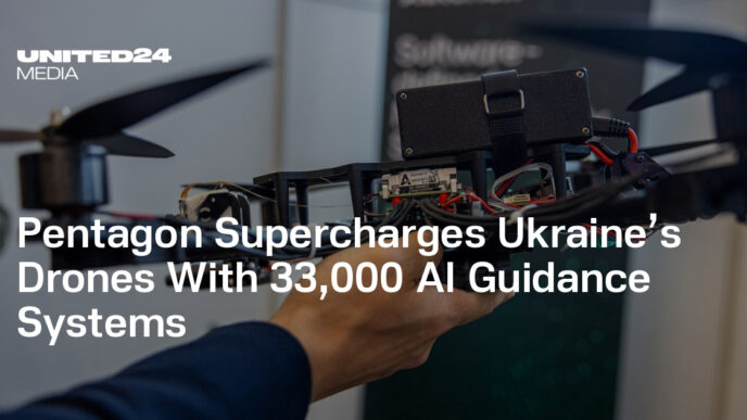 Pentagon Boosts Ukraine’s Drones With 33,000 AI Navigation Units — UNITED24 Media