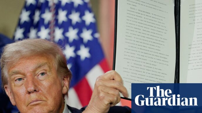 Top Beneficiaries of Trump’s ‘AI Action Plan’: Technology Firms | Artificial Intelligence (AI)