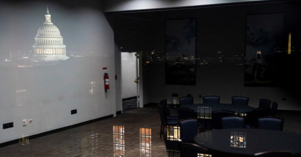 Reuters image showing U.S. Senate chamber