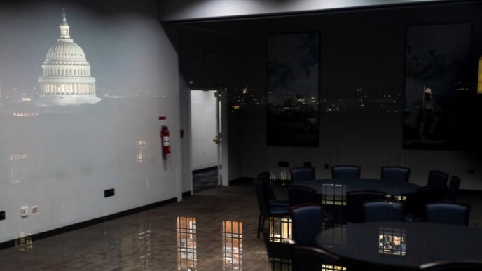 Reuters image showing U.S. Senate chamber