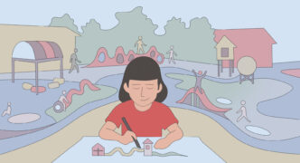 Understanding AI and Childhood in Urban Design Beyond the Screen