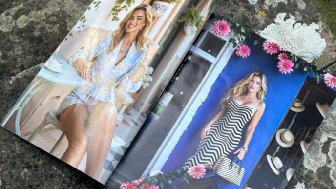 Guess AI model in Vogue
