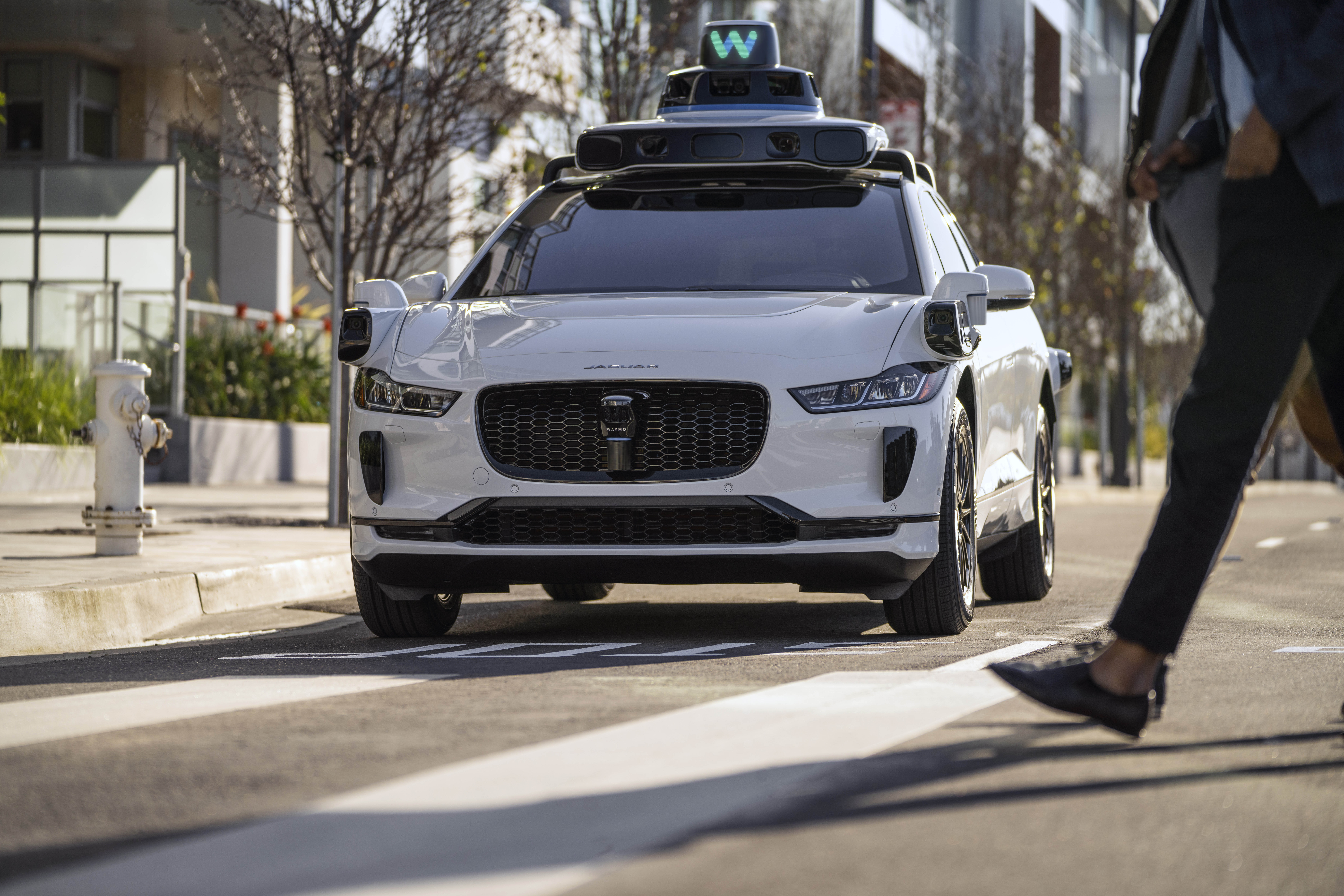 Waymo autonomous Jaguar I-PACE