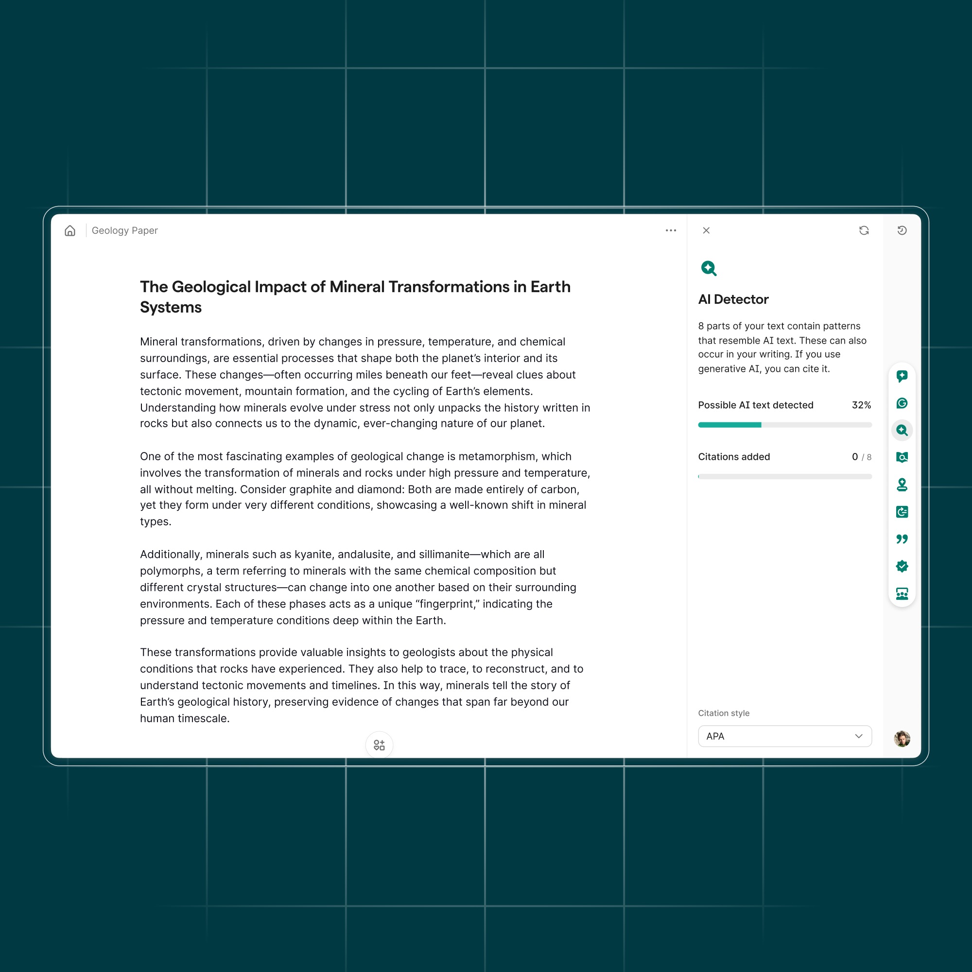 AI detection tool