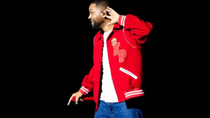 Will Smith performs live onstage