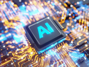 Combining Artificial Intelligence and Quantum Computing: Stock to Monitor
