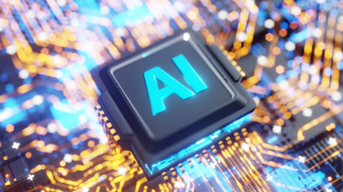 Combining Artificial Intelligence and Quantum Computing: Stock to Monitor