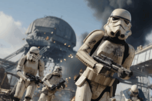 Midjourney - Disney Universal Lawsuit - Stormtroopers