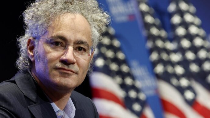 Palantir CEO Cautions About America’s AI Risk Area While Planning to Empower Blue-Collar Workers