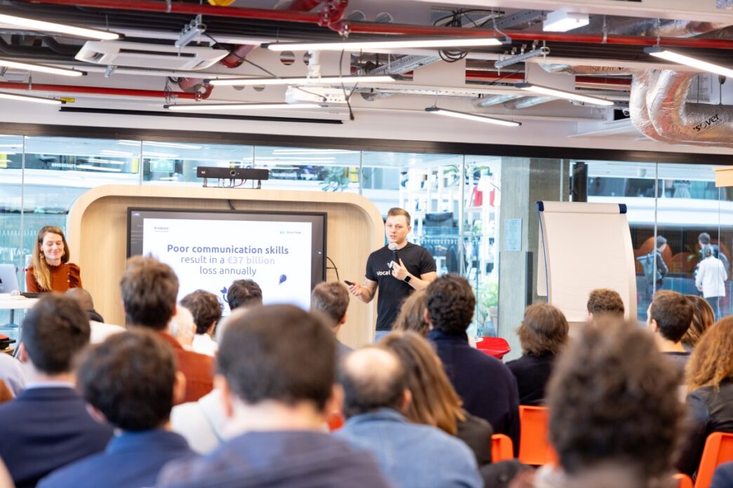 Vocal Image CEO Nick Lakhoikaat AI Startup Program launch event