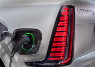 CADILLAC Escalade EV charging plug